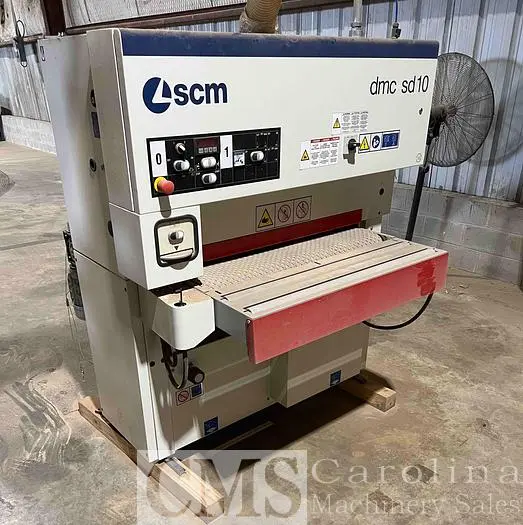 Used 2022 SCMI DMC SD10 SINGLE HEAD SANDER Woodworking Sanders | CAROLINA MACHINERY SALES #421182