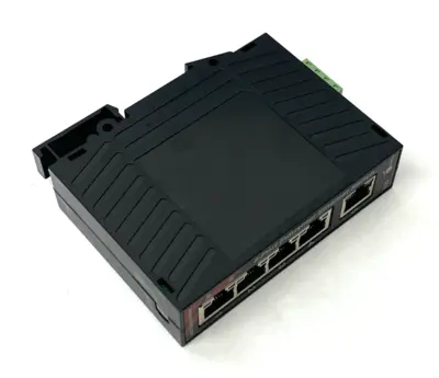 USED HMS NETWORKS SIXNET UNMANAGED 5-PORT INDUSTRIAL ETHERNET SWITCH