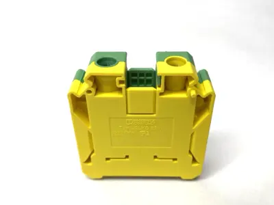 USED PHOENIX CONTACT PROTECTIVE CONDUCTOR TERMINAL BLOCK 3074143