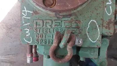 USED DRECO 7 1/16" 5M DOUBLE RAM BOP
