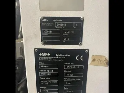 USED 2012 MIKRON HEM 800