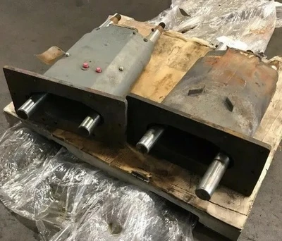 Qty 2 Hydraulic Draw Yoke Cylinder Assemblies Double Cylinder Hydraulic
