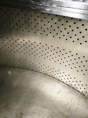 Comteifa FT-15-B perforate basket centrifuge, 316L SS.