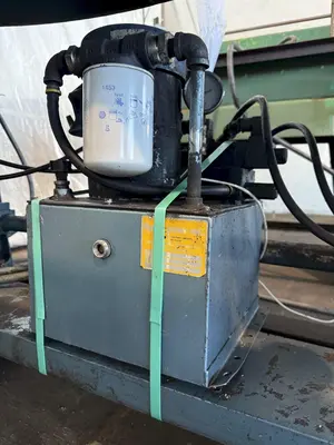48” WIDE CUT-TO-LENGTH LINE: FAMCO SHEAR WITH FEED ROLL & AMS CONTROLS: STOCK #23384