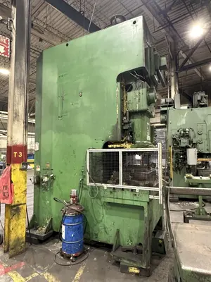 200 TON STAMTEC MODEL #G1-200 (NEW 2000) GAP FRAME PRESS, 7.87" STROKE: STOCK #20020