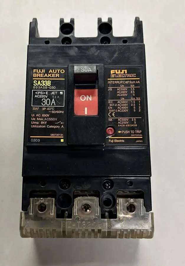 USED FUJI ELECTRIC BB3SAB-030