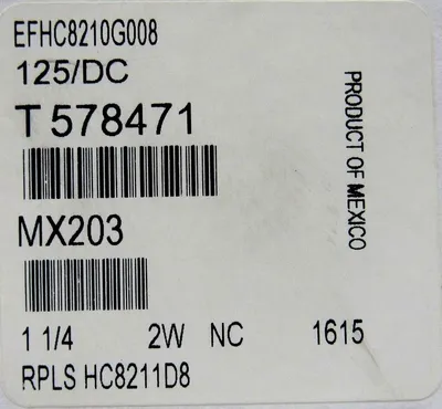 NEW SEALED ASCO EFHC8210G008 SOLENOID VALVE 1-1/4" 125VDC T578471