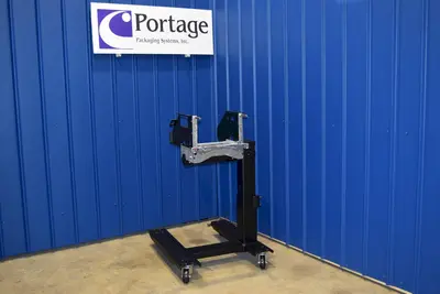 USED AUTOMATED PACKAGING SYSTEMS AB180 W/PI-412C PRINTER