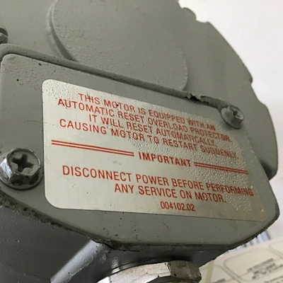 Krenz-Vent F24-A8180 Transformer Cooling Fan 1750 RPM 1/2 HP 60 Hz 208-330 V