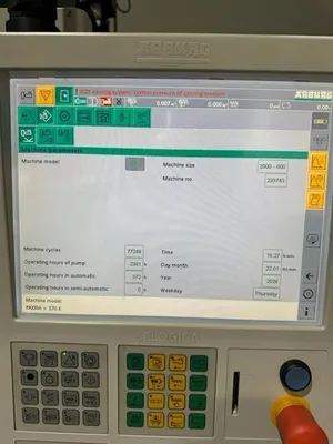 2017 ARBURG 570E-2000-800 Injection Molding Horizontal/Vertical | Machinery Network (4)