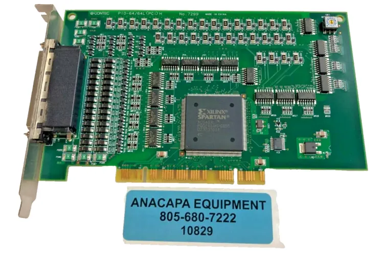 Contec PIO-64/64L(PCI)H PLC Input & Output Modules | ANACAPA EQUIPMENT BROKERS, INC