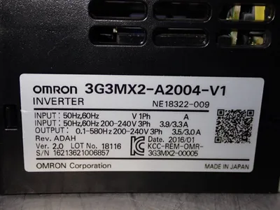USED OMRON 3G3MX2A2004V1