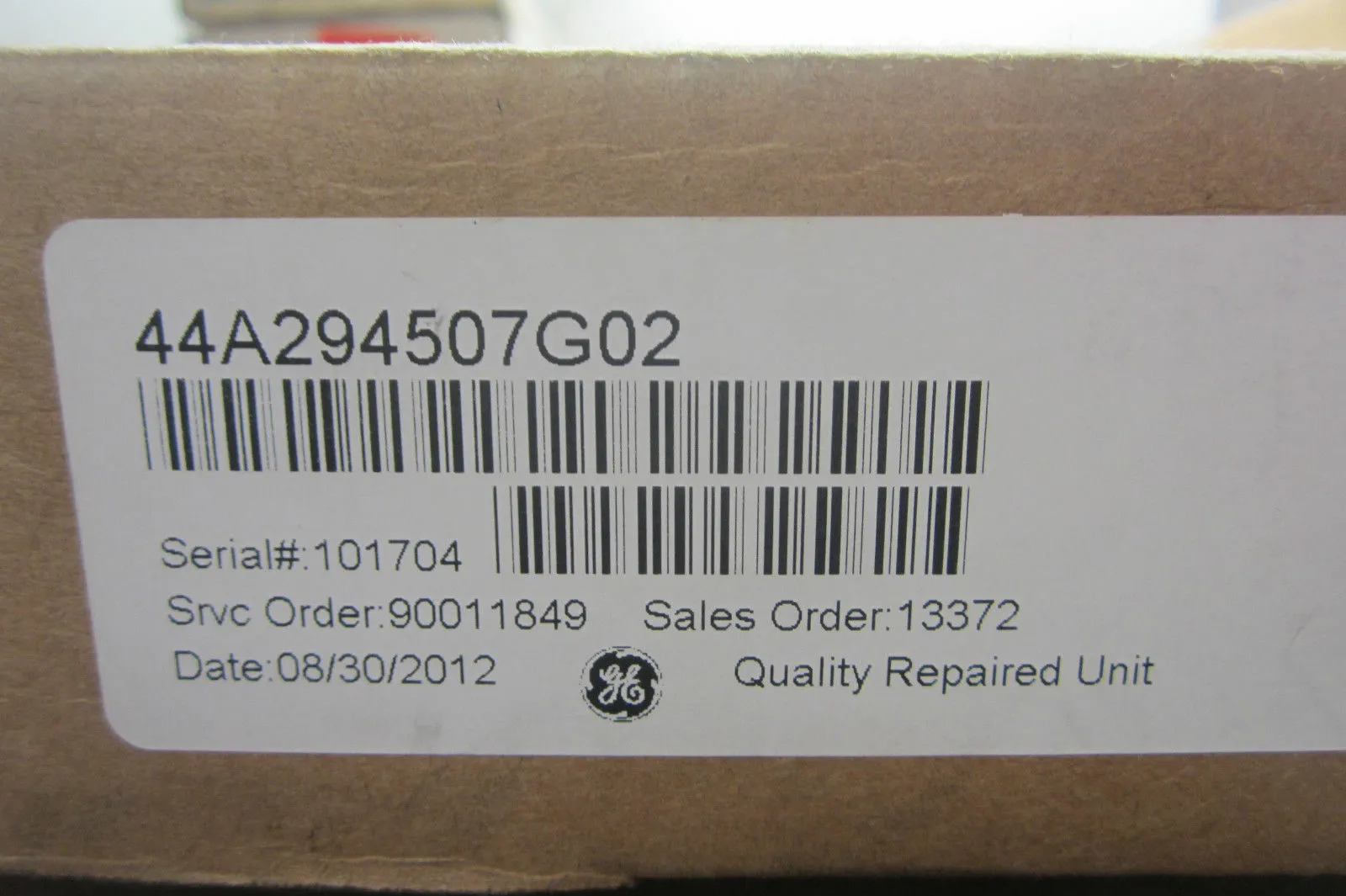 REMANUFACTURED GENERAL ELECTRIC 44A294507-G02 CIRCUIT CARD 44A294507G02