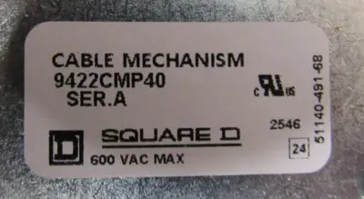 NEW SQUARE D 9422CMP40 CABLE OPERATING MECHANISM