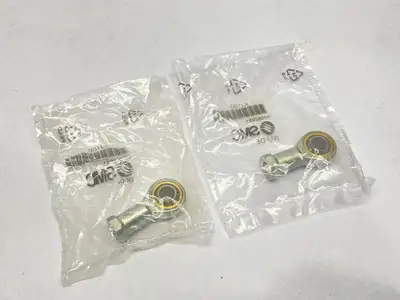 KJ10D | SMC  Female Steel Rod End M10 x 1.25mm Thread 25mm Bore LOT OF 2 - New