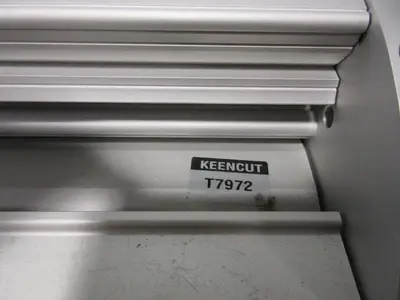 KEEN CUT 70" BENCH TOP PAPER CUTTER.