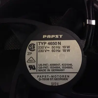 USED PAPST 4650 N