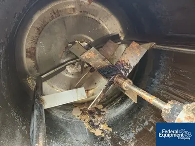 USED Stainless Fabrication 600 Gal SFI Twin Motion Kettle, 304 S/S, 15/150#