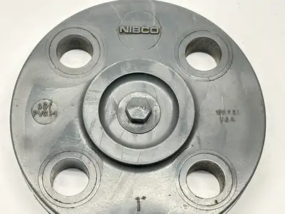 4519-H, CA16400 | Nibco 4519-H 1" Blind Flange PVC Schedule 80 CA16400 - New Other
