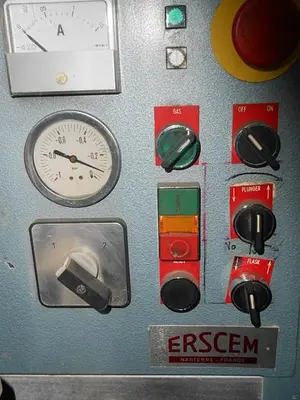 7643-310 Erschem Model JV-12 Vacuum Casting Machine For Jewelry & Similar Applications