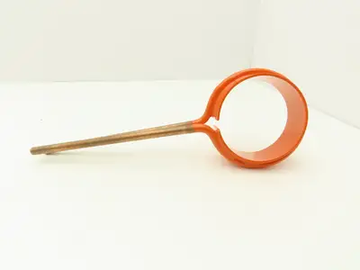 Thermatool WL0029-004 Induction Heating Coil Band 3-3/4"ID Single Turn 8-1/2"