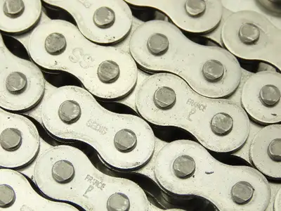 Sedis #35 Roller Chain 30' Total Length Stainless Steel 3 Pcs(2x 7'+1x16')
