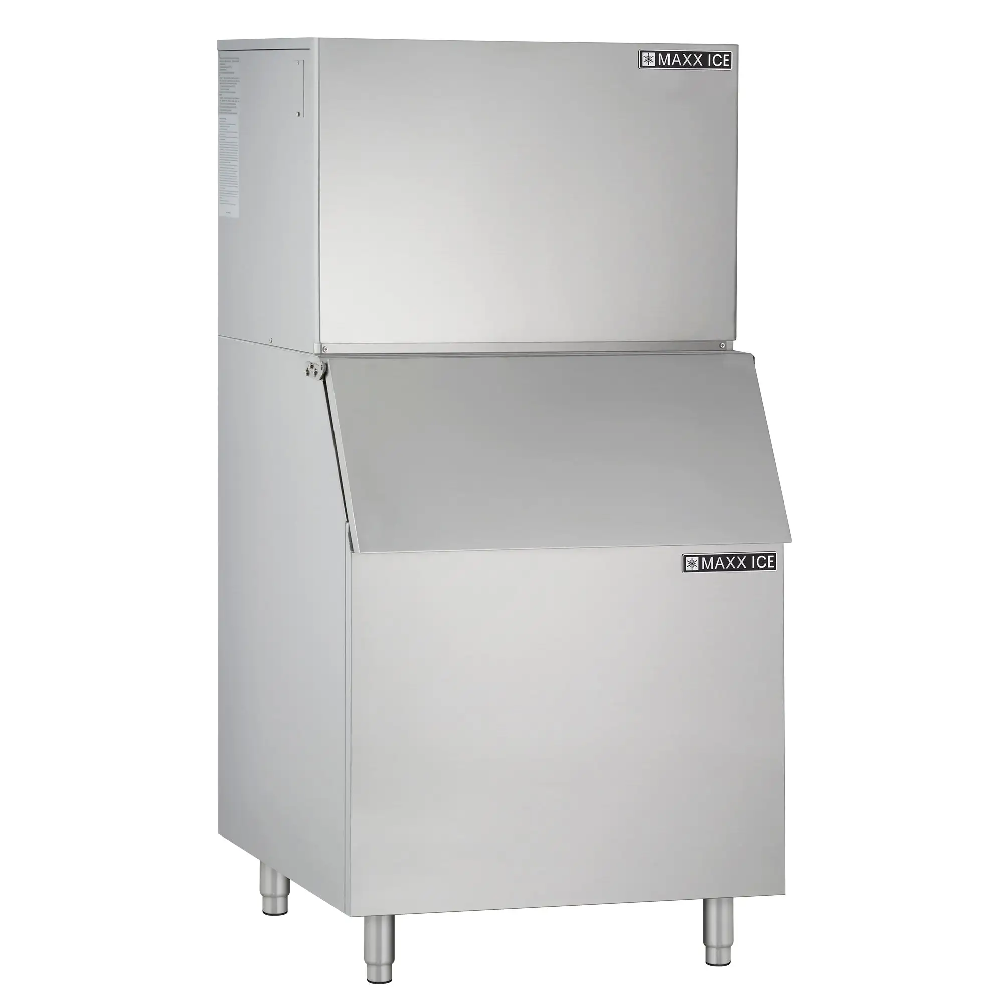 Maxx Ice Modular Ice Machine, 30"W, 460 lbs w/580 lb Storage Bin, SS