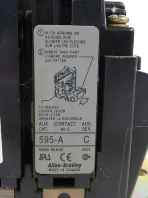 USED ALLEN BRADLEY 500-BO.930 SER B