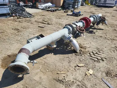 8" Class 150 Pipe Assembly w/ Ball Valves and Fittings