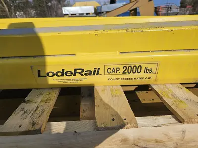 USED LODE RAIL LODE RAIL WORKSTATION CRANE