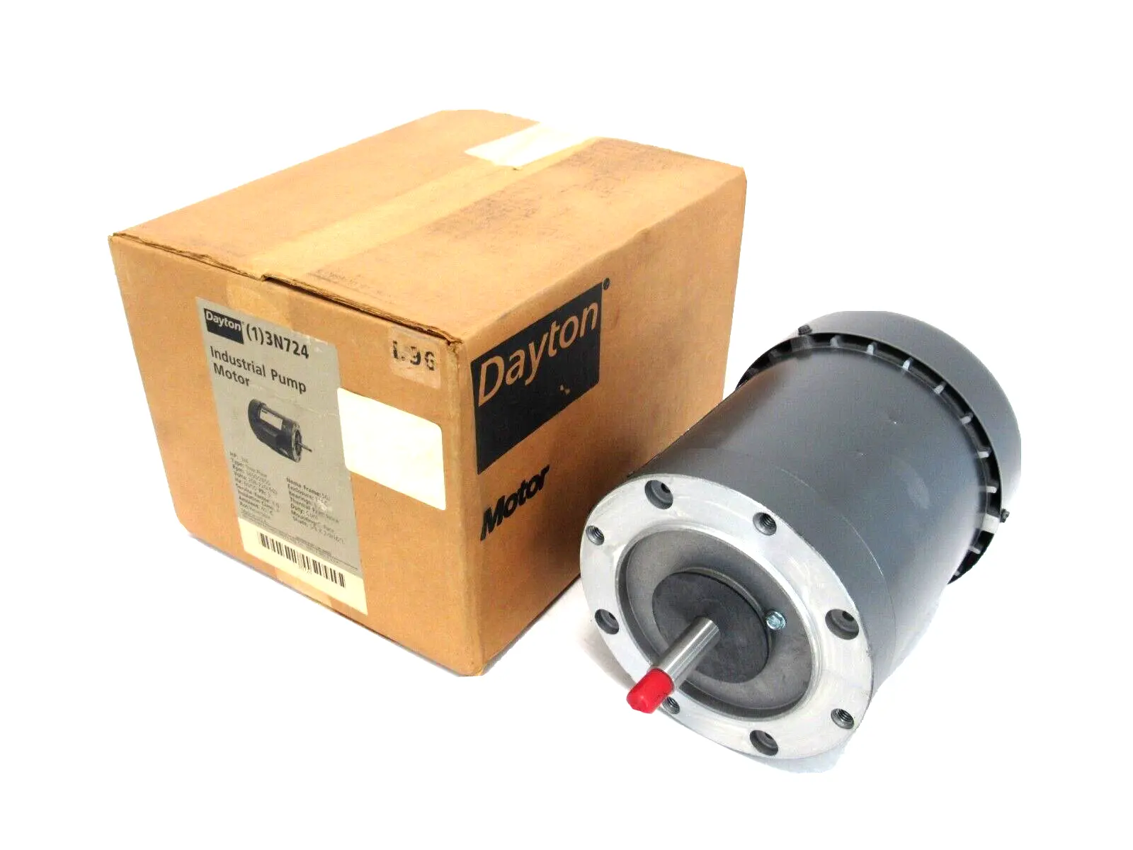 NEW DAYTON 3N724 PUMP MOTOR 3/4HP 3450RPM 208-230/440V