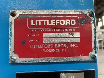 Used 2005 LITTLEFORD FKM 1200E Mixers Ohio US | HGR 24 #727702