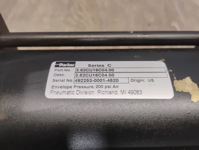 Parker 3.62CU16C04.00 Hydraulic & Pneumatic Cylinders | ESS Industrial Equipment Sales (4)