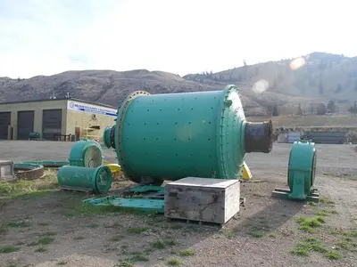 Ball Mill, 9' Diameter x 10' Long, Allis Chalmers, 400 HP #D745261