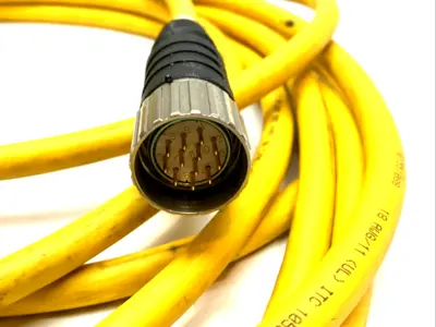USED TURCK 12 PIN M23 MULTIFAST DOUBLE-ENDED CORDSET