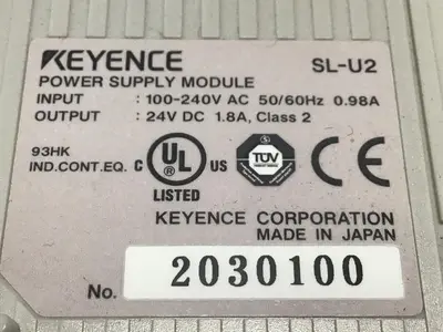 Used KEYENCE CORP SL-U2 Power Supplies Michigan US | Ideal Machinery #871375