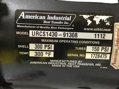 USED AMERICAN INDUSTRIAL URCS-1430-91308