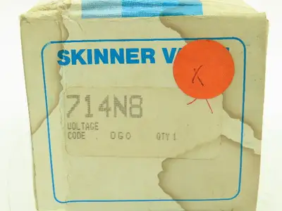 Honeywell Skinner 714N8 Solenoid Valve 3-Way NC 1/8" NPT Stainless Steel