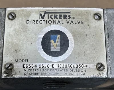 USED Vickers DG5S4 062C-E-H230AC6050 HF