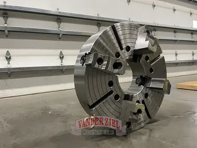 Used SAMCHULLY SAMCHULLY 25" FOUR JAW CHUCK, 8 1/2" BORE Chucks Michigan US | Vander Ziel Machinery Sales #1262372