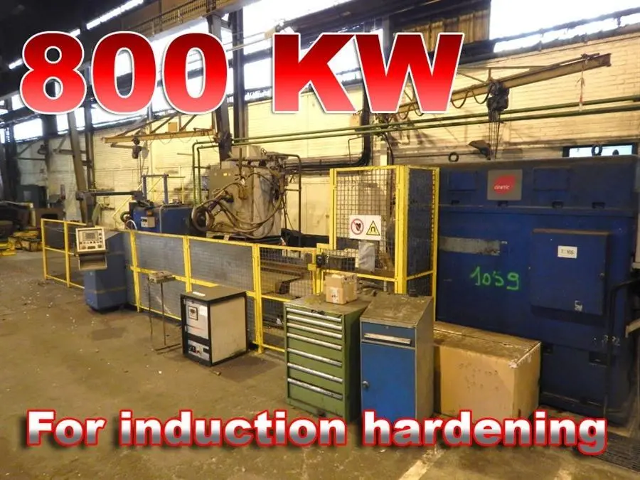USED HERKULES Ø 1550 X 6500 MM INDUCTION MACHINE CNC