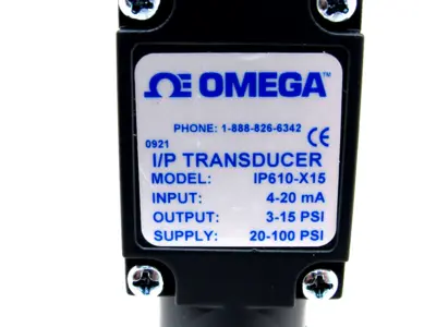 NEW OMEGA IP610-X15 I/P CONVERTER 4-20MA 3-15PSI IP610X15