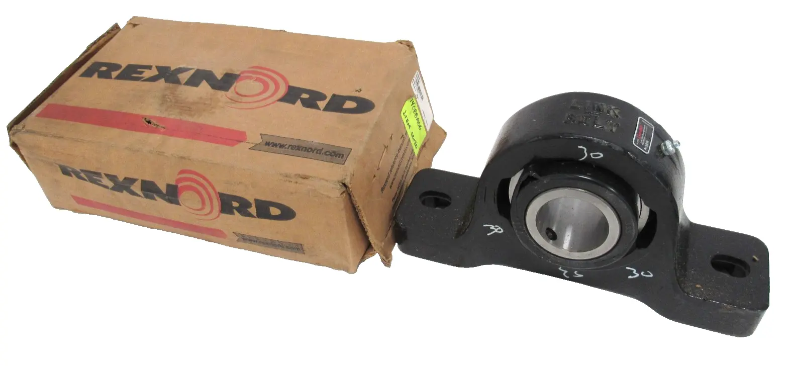NEW REXNORD PU335N PILLOW BLOCK BEARING 2-3/16"