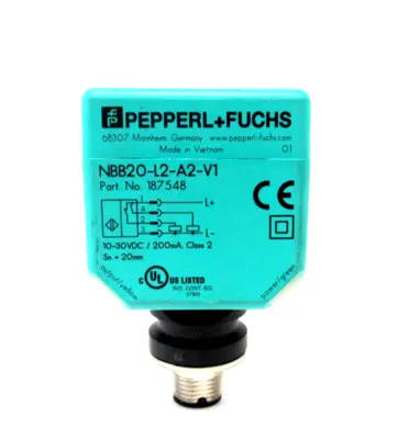 USED PEPPERL + FUCHS NBB20-L2-A2-V1 INDUCTIVE SENSOR NBB20L2A2V1