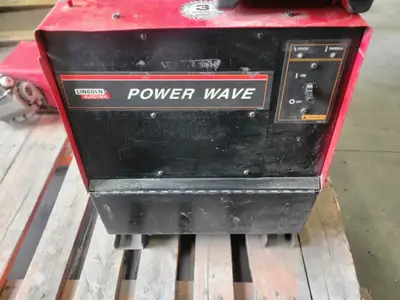 USED LINCOLN ELECTRIC POWER WAVE 455
