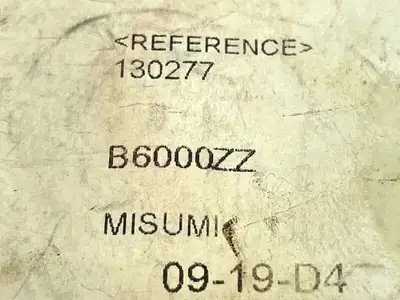 B6000ZZ | MiSUMi  Deep Groove Ball Bearing LOT OF 3 - New Other