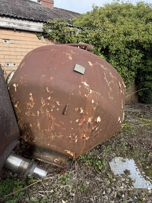 1100 L Pfaudler Glass Ld Cone Drier