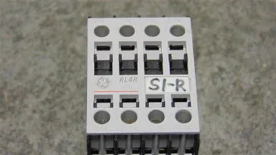 General Electric RL4RD004T 20 Amp DC Contactor 120-125VDC Coil Used