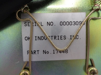 USED OK INDUSTRIES 17448