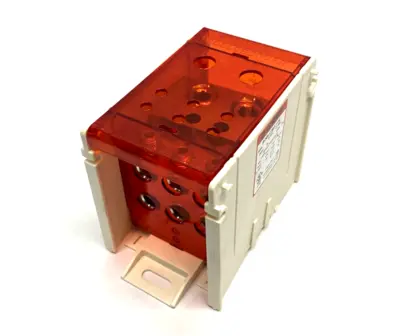 BDBLCS4K1FS | Burndy  1-Pole Finger-Safe Power Distribution Block 600V 620A CU9AL - New Other